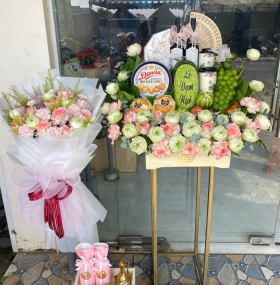 Hoa bó mẫu 03