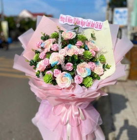 Hoa bó mẫu 04