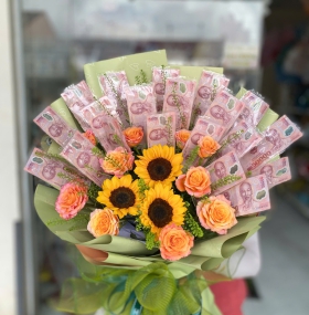 Hoa bó mẫu 08