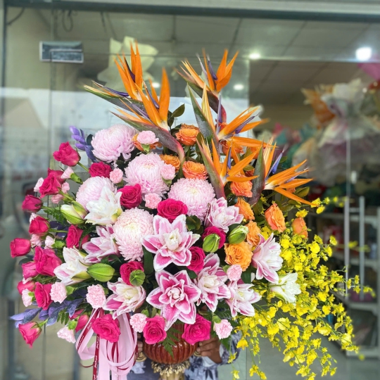 Giỏ hoa mẫu 06