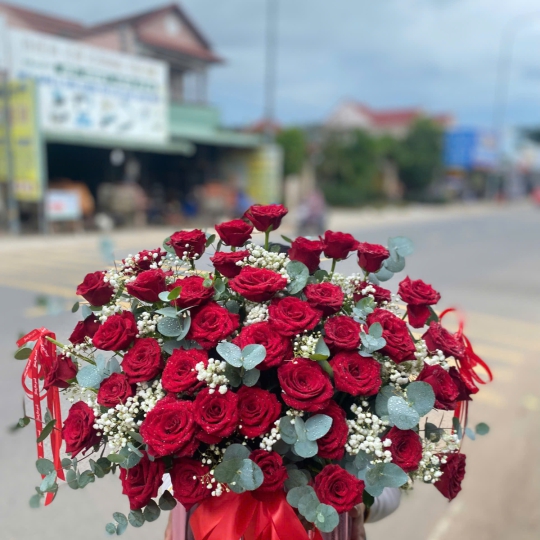 Giỏ hoa mẫu 01