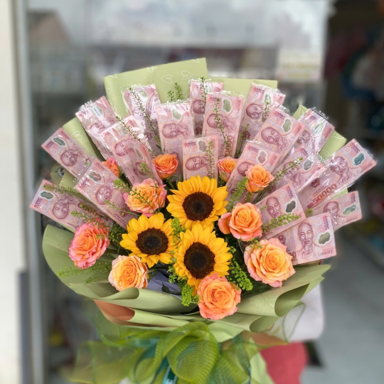 Hoa bó mẫu 08